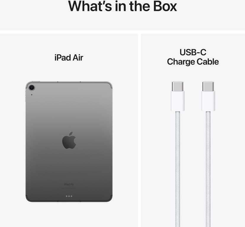 Apple iPad Air (2024) WiFi + Cellular 8GB 11" Apple M 128GB Grijs