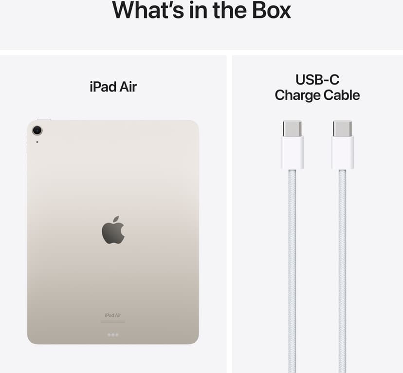 Apple iPad Air (2024) WiFi 8GB 13" Apple M 512GB Beige