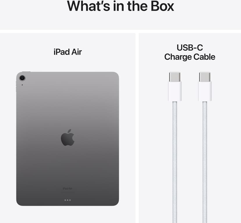 Apple iPad Air (2024) WiFi 8GB 13" Apple M 128GB Grijs