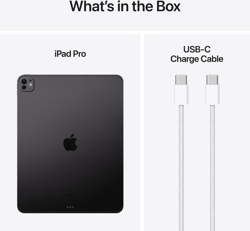 Apple iPad Pro (2024) WiFi + Cellular Standard Glass 13" Apple M 256GB Tähtimusta