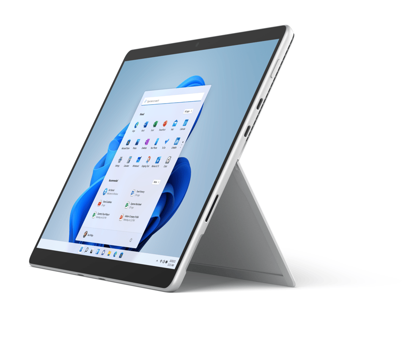 Microsoft Surface Pro 8 4G Intel® Core™ i7 LTE 256 GB 33 cm (13") 16 GB Wi-Fi 6 (802.11ax) Windows 11 Pro Platina 16GB 13" Core i7 256GB Platina