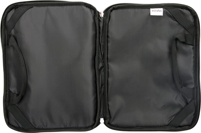 Cirafon Business Nylon Sleeve Work-In Taske 15.6" Nylon Sort