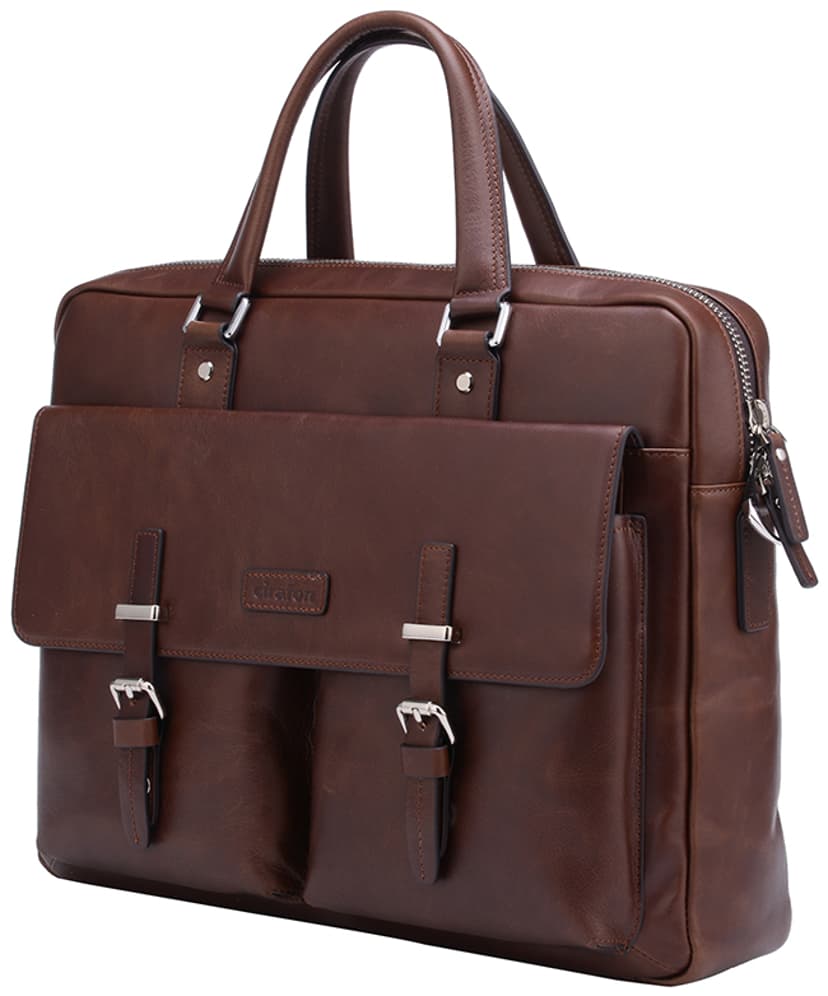 Cirafon Leather Vintage  14" & 15.6" 15.6" Echt leer Bruin