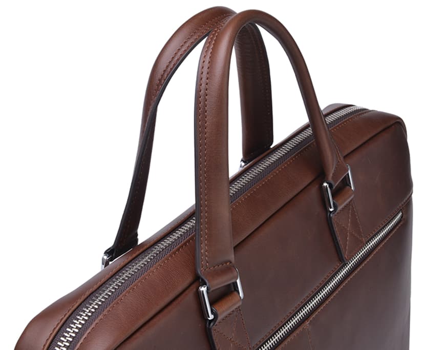 Cirafon Leather Vintage  14" & 15.6" 15.6" Echt leer Bruin