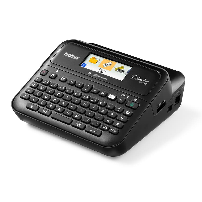 Brother P-Touch PT-D610BTVP USB/Bluetooth Med Bärväska & AC-Adapter