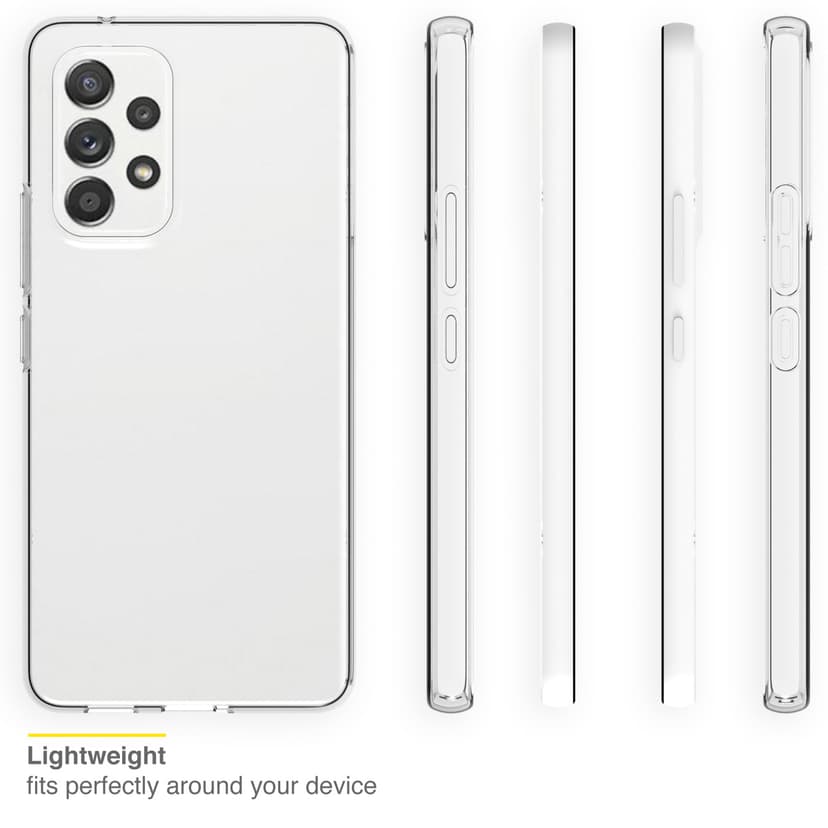 Accezz Clear Backcover Samsung Galaxy A53 5G Transparant