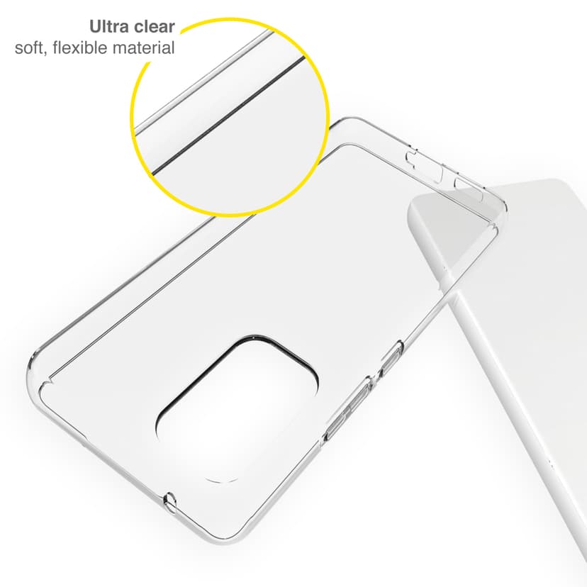 Accezz Clear Backcover Samsung Galaxy A53 5G Transparant