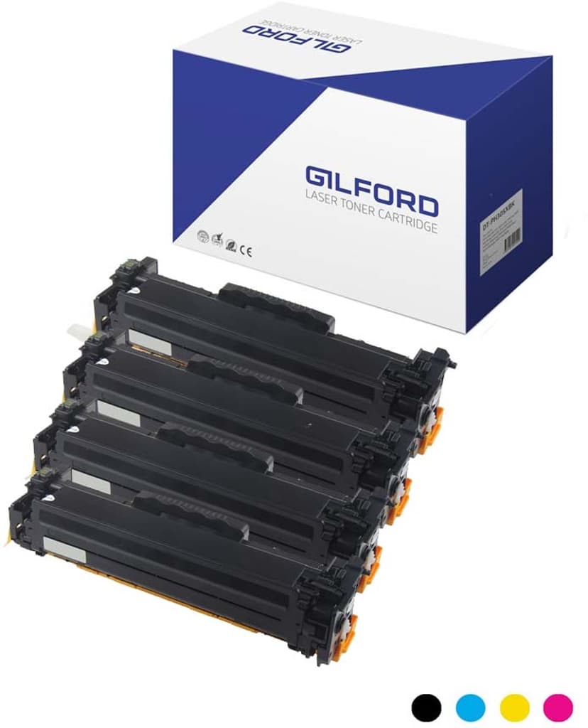 Gilford Toner Kit (B/C/M/Y) 305A 2.6K - Pro M375NW/M451DN/M475DN