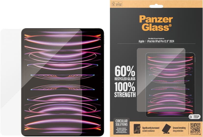 Panzerglass Ultra-Wide Fit iPad Air 13" (2024), iPad Air 13" (2025), iPad Pro 13" (2024)