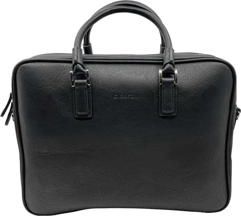 Cirafon OFFICE BLACK 16" Veganistisch leer Zwart