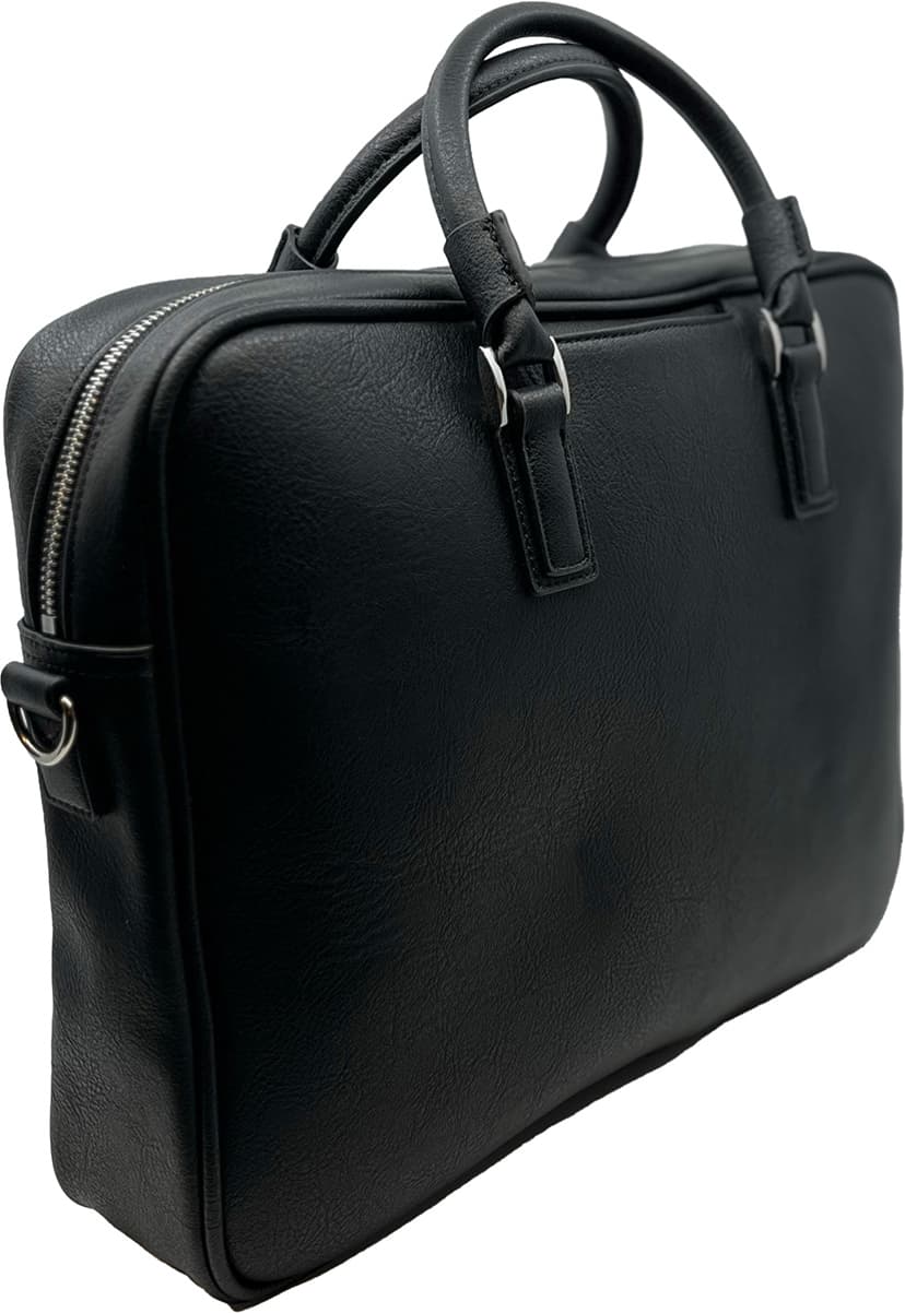 Cirafon OFFICE BLACK 16" Veganistisch leer Zwart