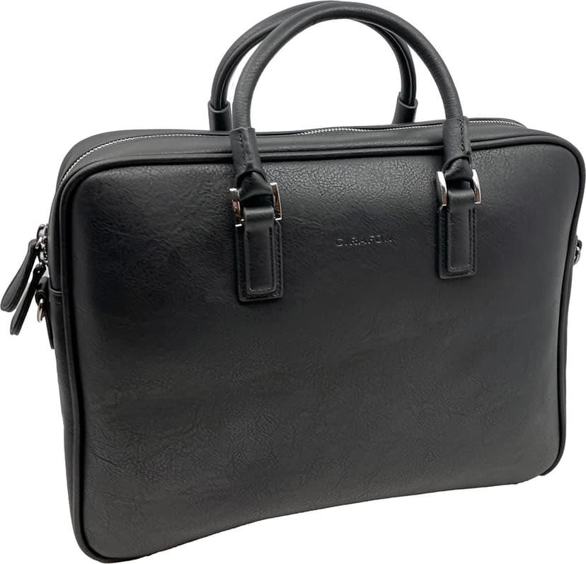 Cirafon OFFICE BLACK 16" Vegansk læder Sort