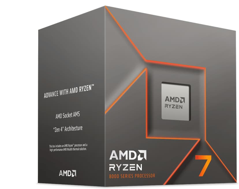 AMD Ryzen 7 8700F 4.1GHz Socket AM5 Processor