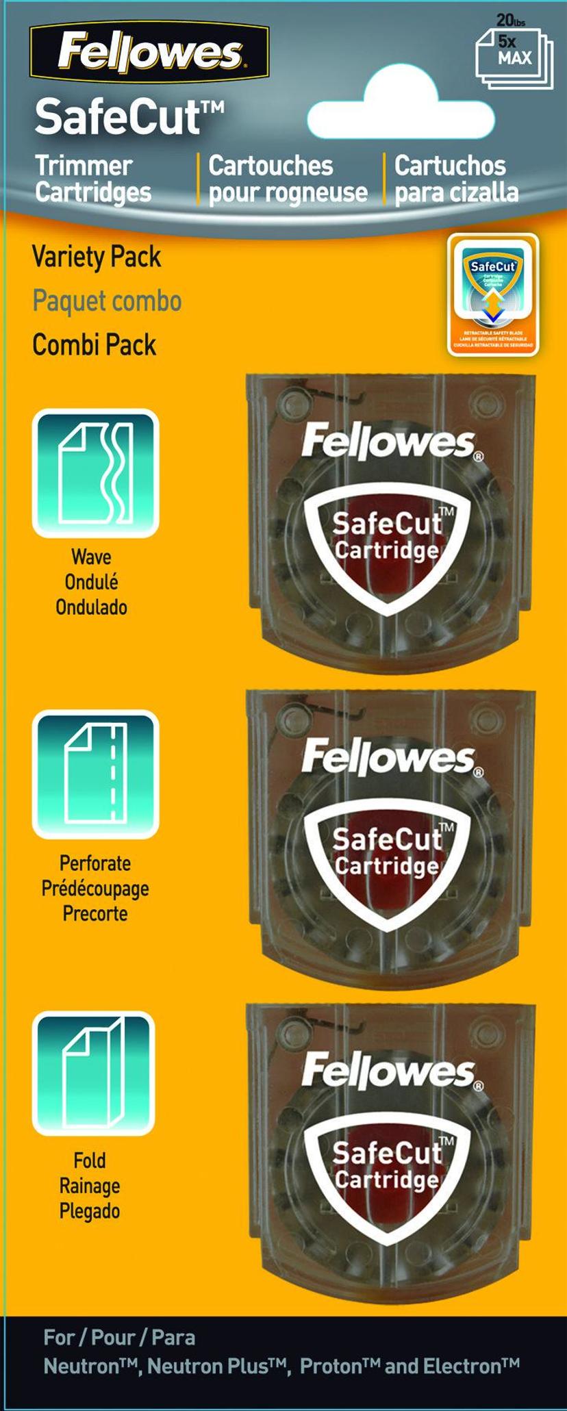 Fellowes SafeCut kassett för byte av skärblad