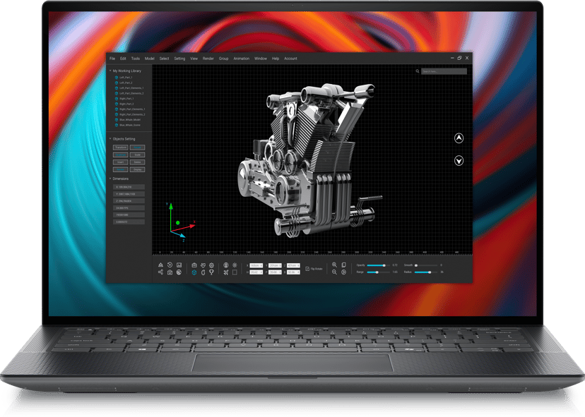 Dell Precision 5490 Intel Core Ultra 7 16GB 1000GB RTX 1000 Ada 14"