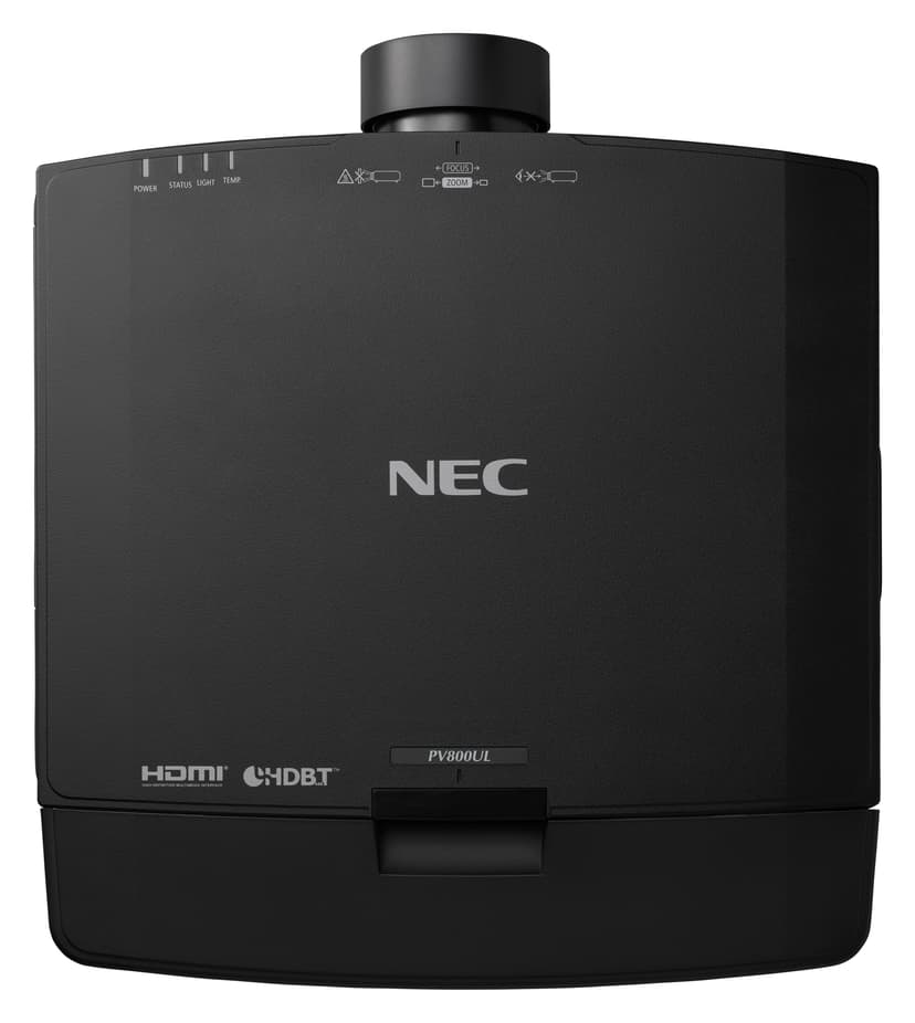Sharp NEC PV710UL-B dataprojektor Standard stråleprojektor 7100 ANSI lumen 3LCD WUXGA (1920x1200) Sort