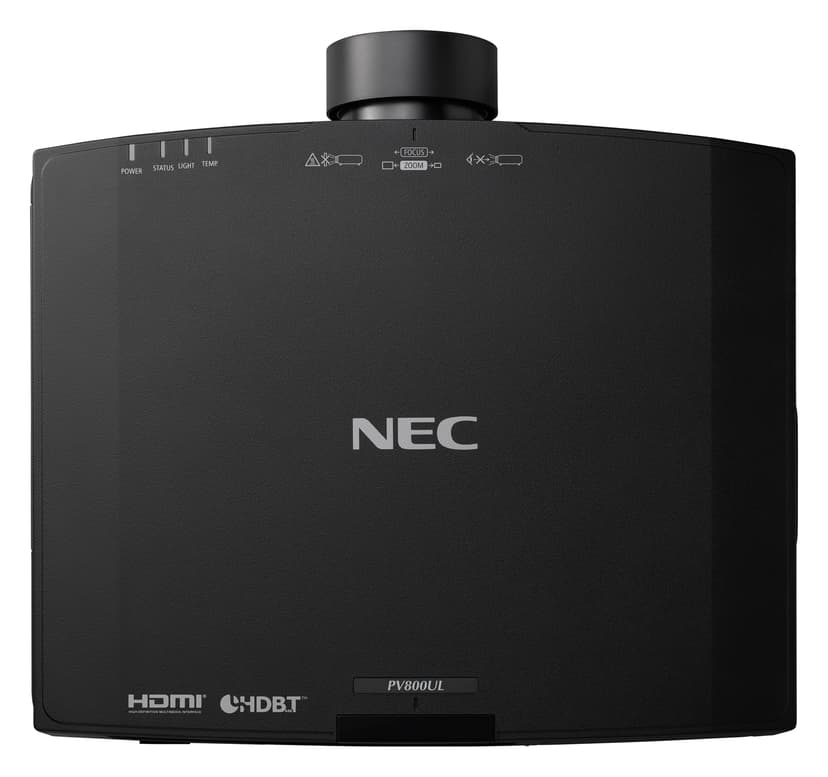 Sharp NEC PV710UL-B dataprojektor Standard stråleprojektor 7100 ANSI lumen 3LCD WUXGA (1920x1200) Sort