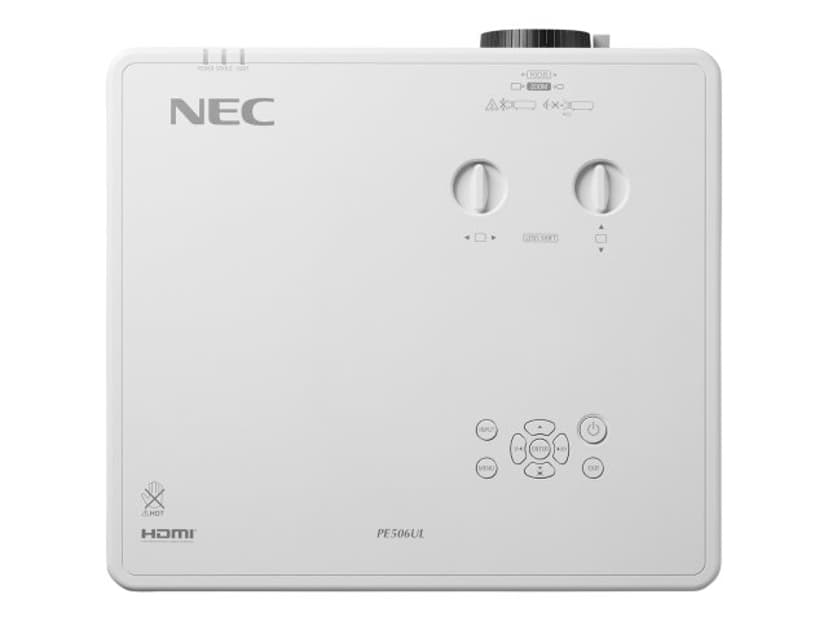 NEC PE506UL Vakioprojektori 5200 ANSI lumenia LCD WUXGA (1920x1200) Valkoinen