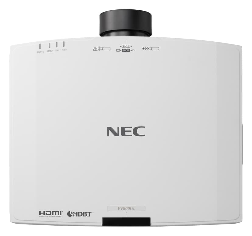 NEC PV710UL-W datorprojektorer Standard throw-projektor 7100 ANSI-lumen 3LCD WUXGA (1920x1200) Vit