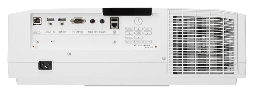 NEC PV710UL-W datorprojektorer Standard throw-projektor 7100 ANSI-lumen 3LCD WUXGA (1920x1200) Vit