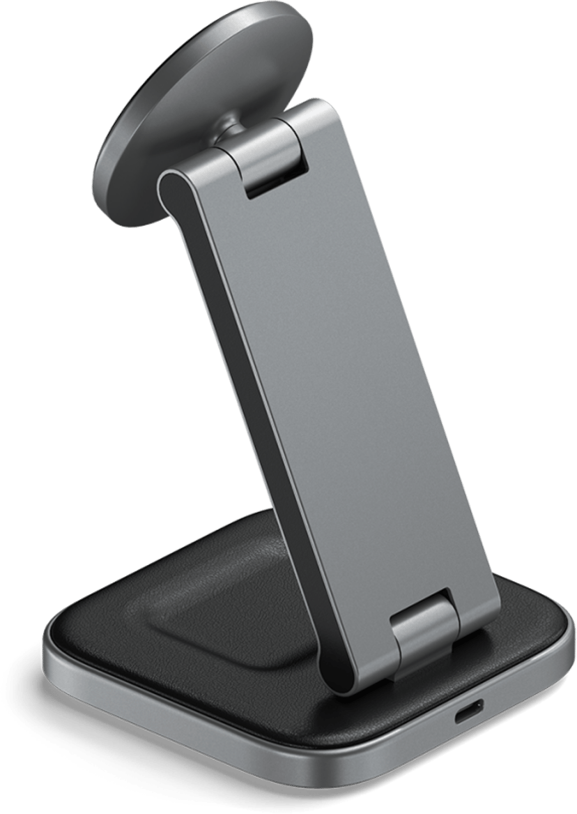 Satechi 2-in-1 Foldable Qi2 Wireless Charging Stand Sort
