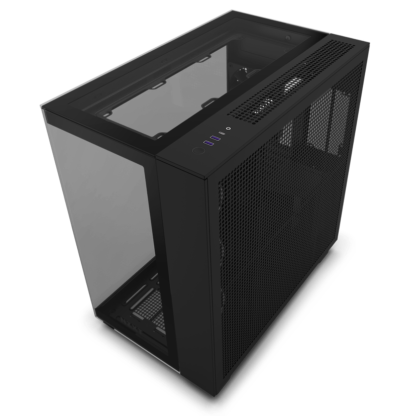 NZXT H9 Elite Premium Dual Chamber Midi Tower Sort