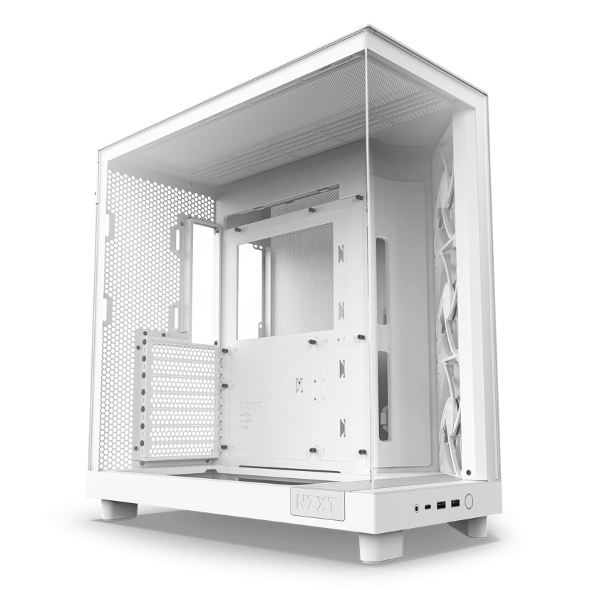 NZXT H6 Flow Midi Tower Valkoinen