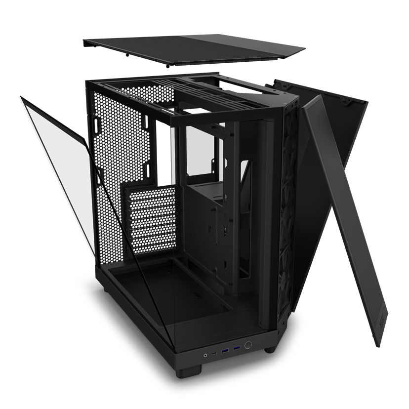 NZXT H6 Flow Midi Tower Svart