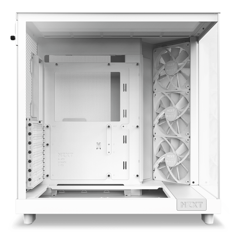 NZXT H6 Flow Midi Tower Hvit