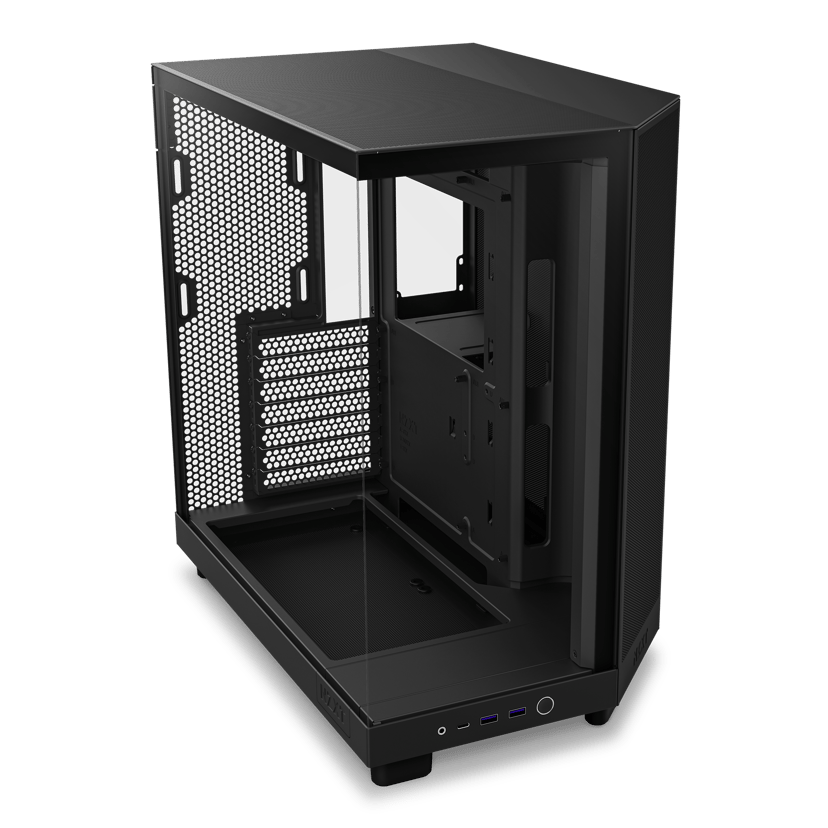 NZXT H6 Flow Midi Tower Musta