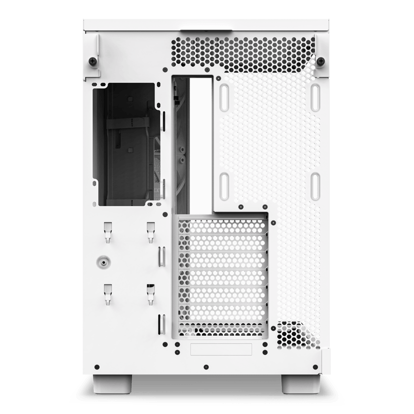 NZXT H6 Flow Mid Tower Verre Trempé USB-C Blanc