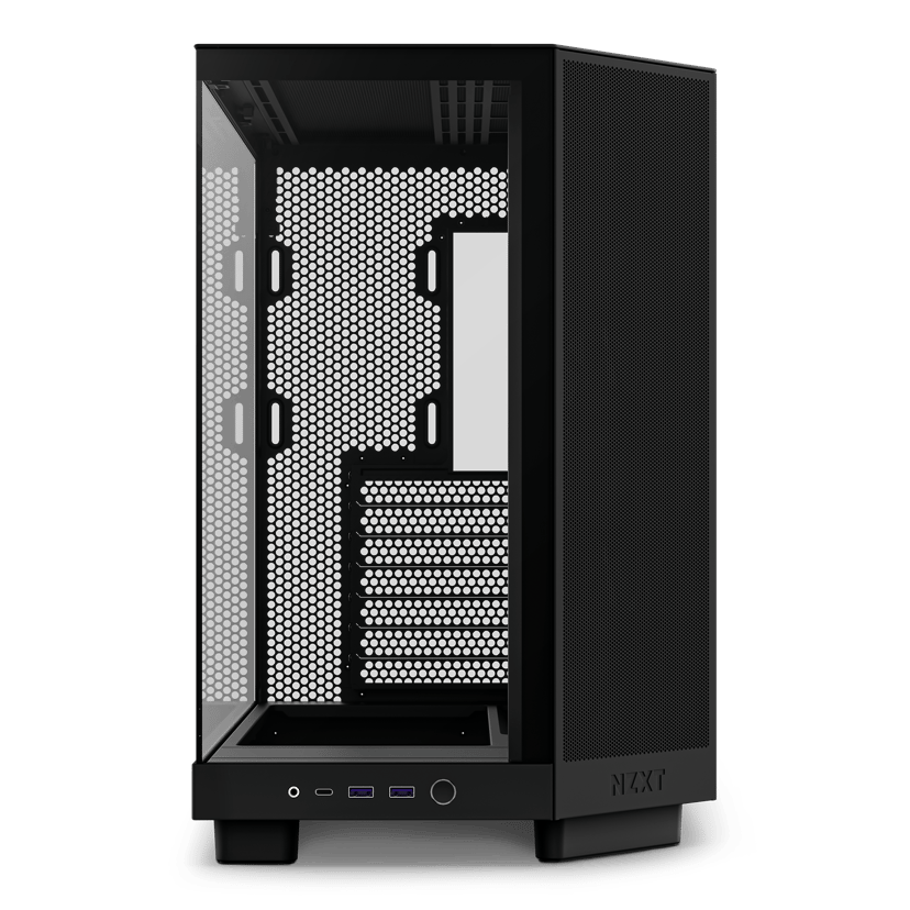 NZXT H6 Flow Midi Tower Musta