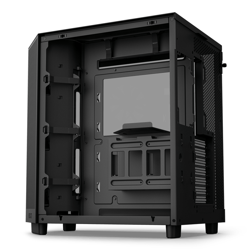 NZXT H6 Flow RGB Midi Tower Musta