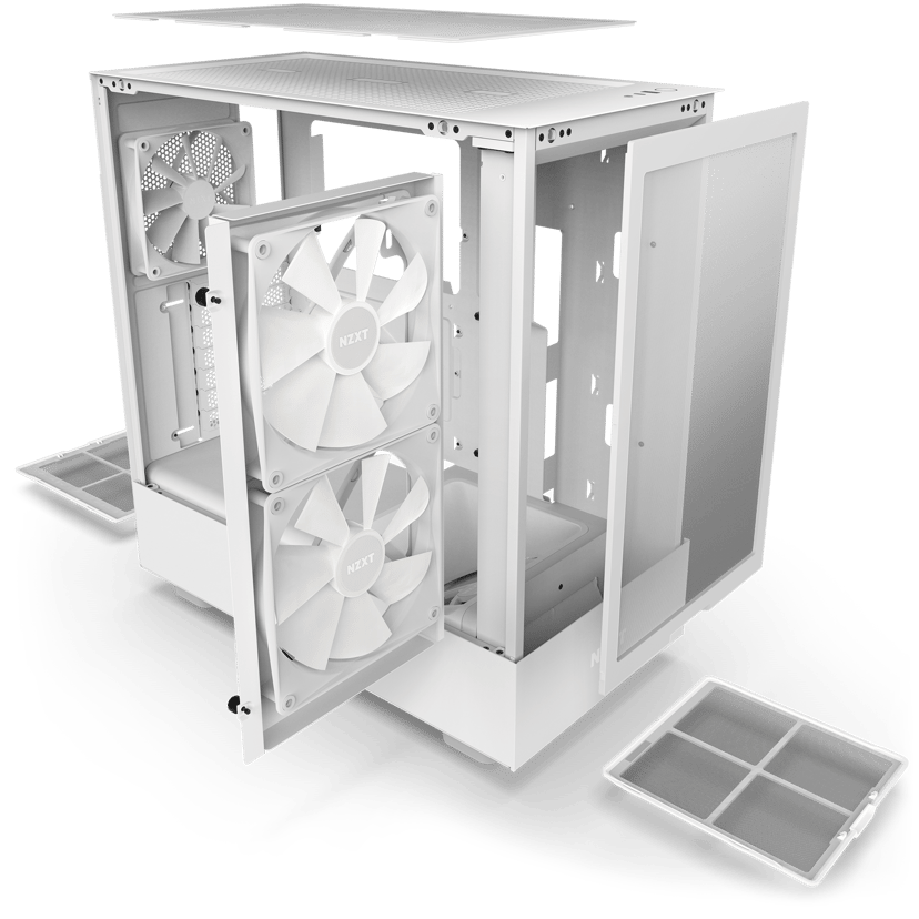 NZXT H5 Flow RGB Midi Tower Vit