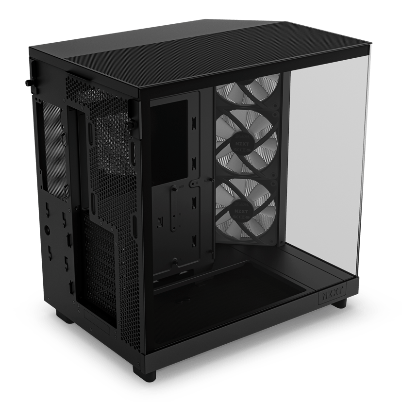 NZXT H6 Flow RGB Midi Tower Svart
