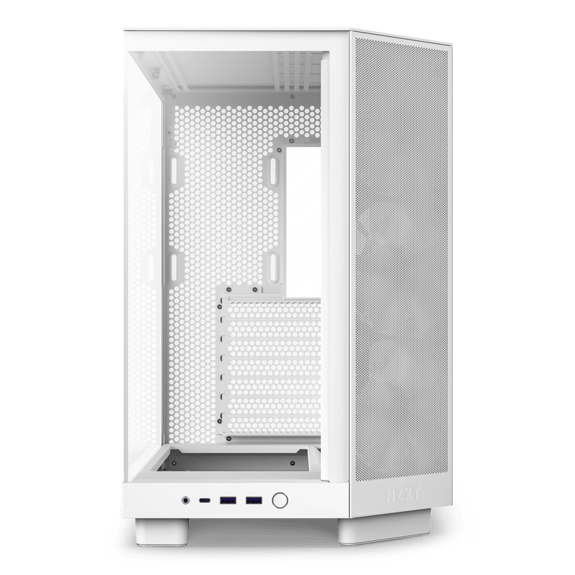 NZXT H6 Flow RGB Midi Tower Valkoinen