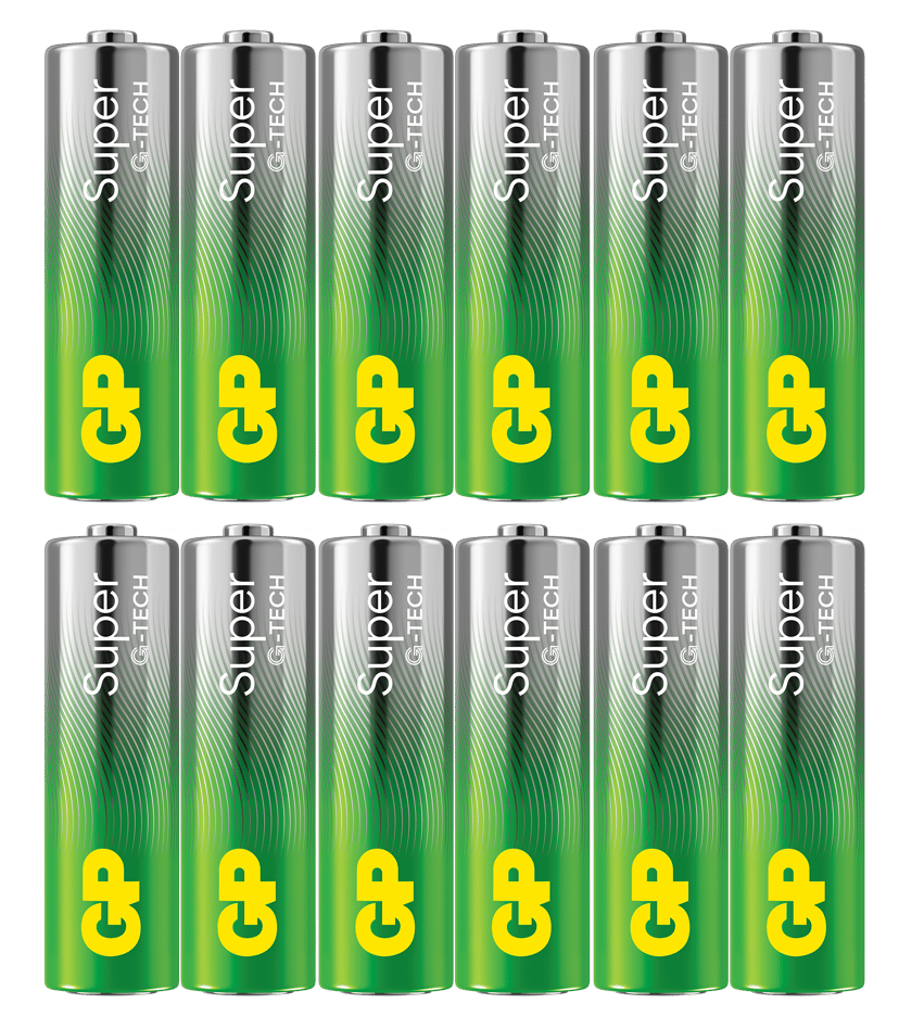 GP Batteries Super Alkaline GP15A Engangsbatteri AA, LR06 Alkalinsk