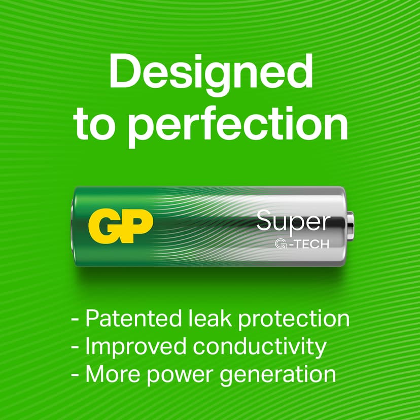 GP Batteries Super Alkaline GP13A Kertakäyttöinen akku D, LR20 Alkali