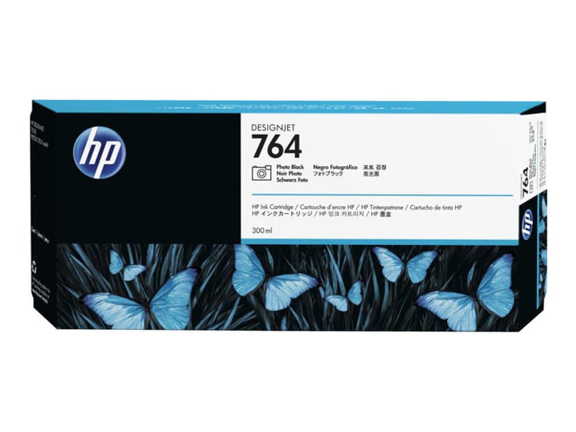 HP Bläck Foto Svart 300ml - DJ T3500