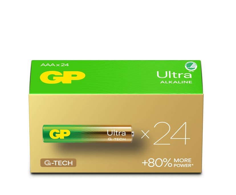 GP Batteries Ultra Alkaline GP24AU Kertakäyttöinen akku AAA Alkali