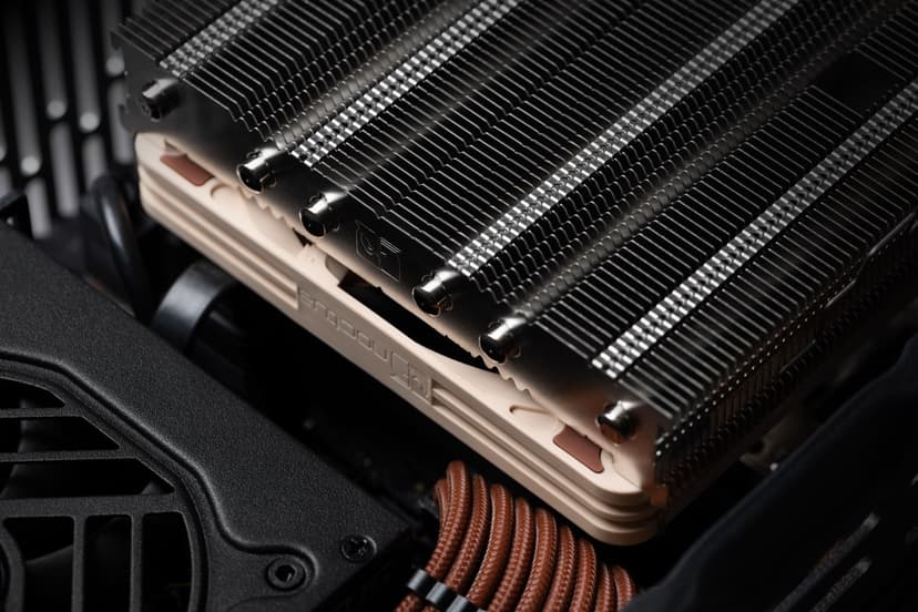 Noctua NH-L12Sx77 Køler Beige, Nikkel