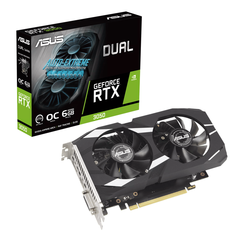 ASUS GeForce RTX 3050 Dual OC 6GB