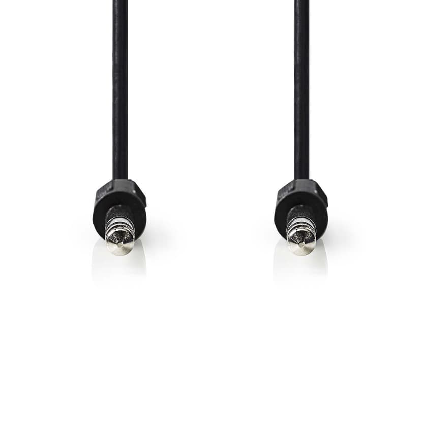 Nedis CAGP23000BK20 audio kabel 2 m 6.35mm Zwart 2m 6,3mm 6,3mm