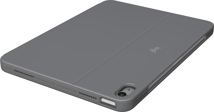 Logitech Combo Touch iPad Air 11" (M2) Dansk, Norsk, Svensk, Finsk Grå