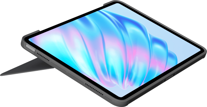Logitech Combo Touch iPad Air 11" (M2) Dansk, Norsk, Svensk, Finsk Grå
