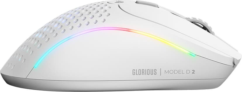 Glorious Model D2 Gaming Mouse Wireless Trådlös RF + Bluetooth