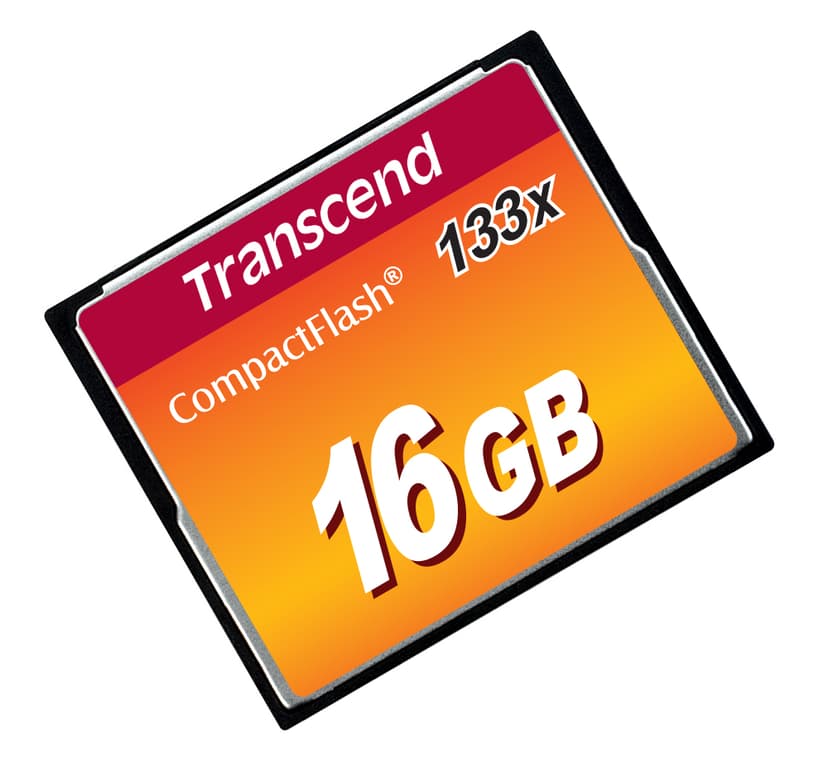Transcend Flash-minneskort 16GB CF MLC