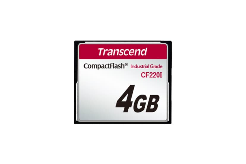 Transcend CF220I Industrial Temp 4GB CF