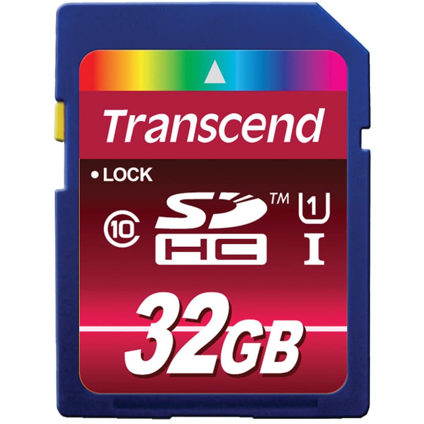 Transcend Flash-Minneskort 32GB SDHC MLC