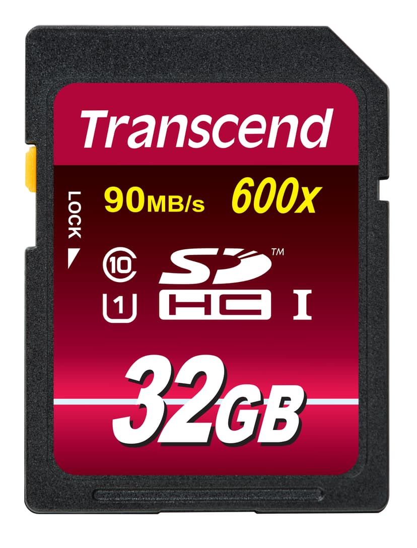 Transcend Flashhukommelseskort 32GB SDHC MLC